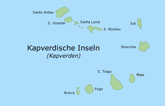 KAPVERDEN - KAPVERDISCHE INSELN