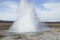 Geysir in Island