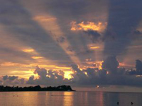 Sonnenuntergang auf Jamaica