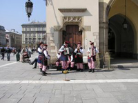 Strassenmusiker in Polen