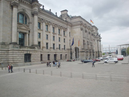 Reichstag von hinten