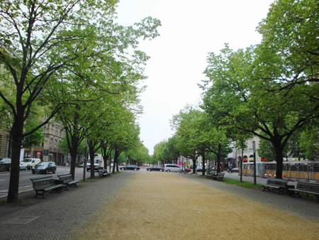 Kreuzung Friedrichstraße