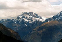Ausblick auf die Anden