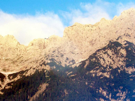 bergleuchten karwendel