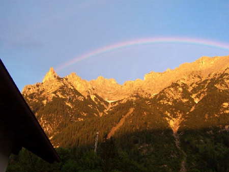 sonnenuntergang karwendel