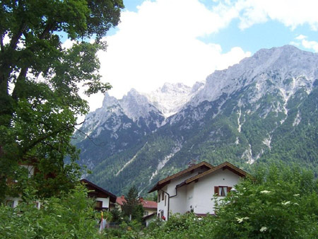 blick karwendel