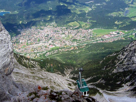 mittenwald von oben