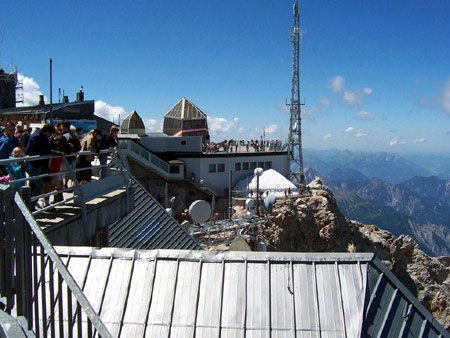 auf der zugspitze