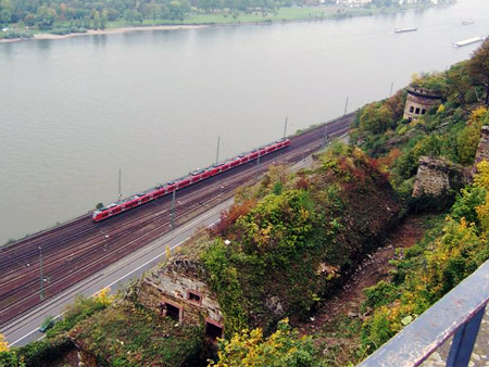 Aussicht Rhein Ehrenbreitstein