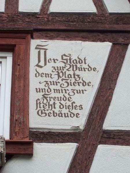 Ein weiteres Gebäude aus Heppenheim