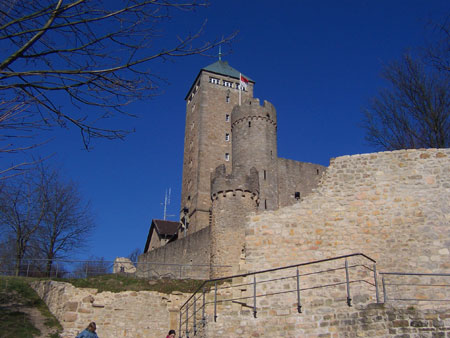 In der Burg befindet sich auch die Jugendherberge