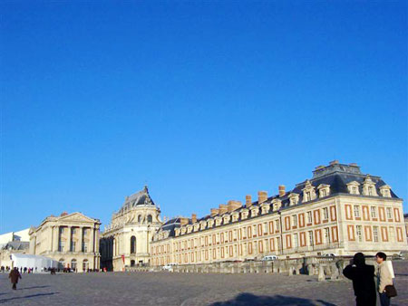 Schloßplatz von Versailles