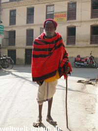 Mann in Nepal