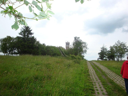 Museumsgrenze mit Wachtturm