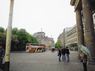 Blick vom Brandenburger Tor