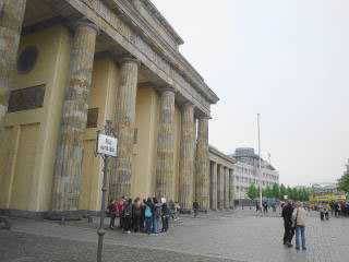 Westseite Brandenburger Tor