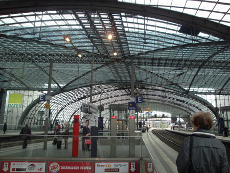 neuer Berlin Hauptbahnhof