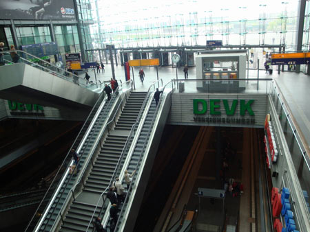 Hauptausgang Hauptbahnhof Berlin