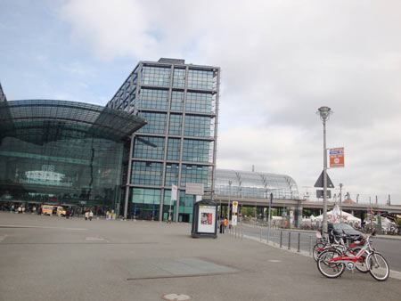 Rechter Bahnhofsteil - Hauptbahnhof Berlin