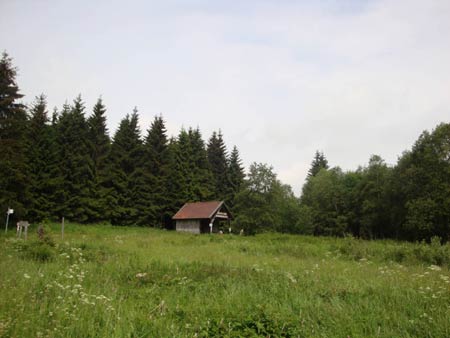 Eingang zum Naturschutzgebiet Rotes Moor