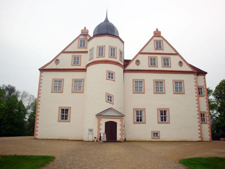 Das markante Schloß von Königs Wusterhausen.