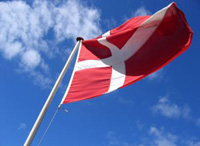 Flagge von Dänemark