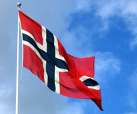 Flagge von Norwegen