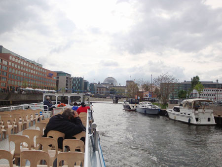 Blick zum Reichstag