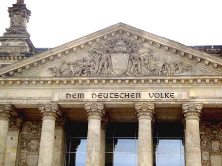 Der Deutsche Bundestag - dem deutschen Volke