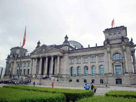 Deutscher Bundestag in Berlin