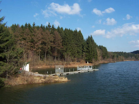 Wasserüberlauf zur Trinkwassergewinnung