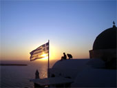 Santorini Sonnenuntergang