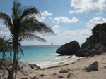 Strand in Mexico