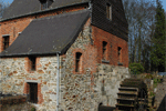 Wassermühle in Nord-Brabant, Niederlande