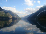 Fjord in Norwegen