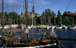 Hafen in Stockholm