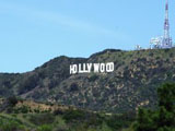 Hollywood Schriftzug