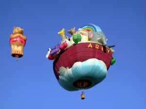 Heißluftballons