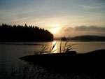 Sonnenuntergang in Värmland