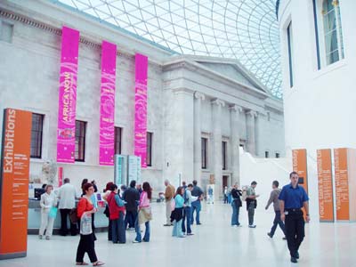 Halle von British Museum in London