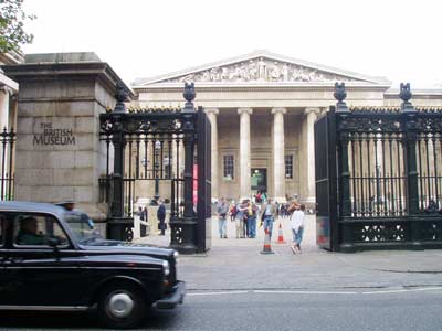 Eingang von Britisches Museum