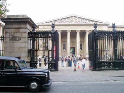Eingang Britisches Museum