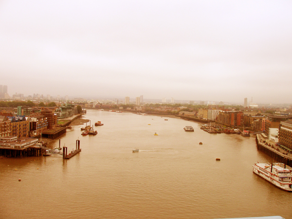 Panorama vom Tower Bridge