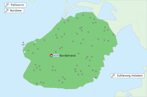 Urlaub auf Nordstrand: Ferienwohnung, Ferienhaus, Hotel