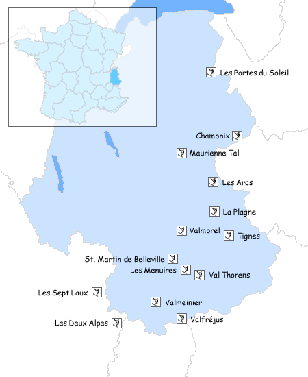 Skiurlaub Frankreich
