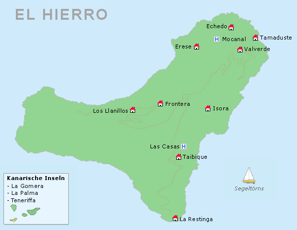 Karte El Hierro