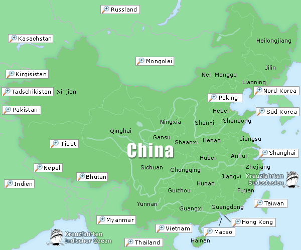 China Karte