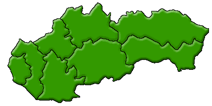 Slowakei - Karte