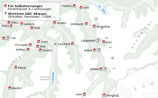 Skigebiet Ötztal