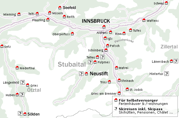 Skigebiet Stubaital
